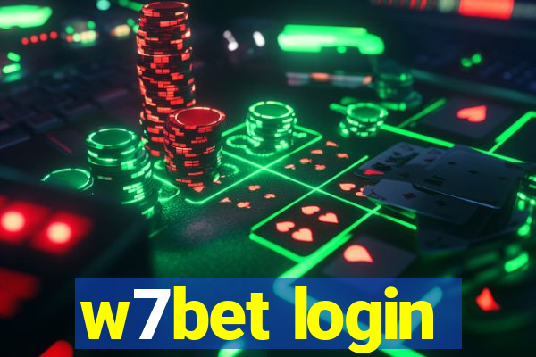 w7bet login